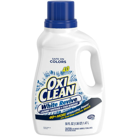 OxiClean White Revive Liquid Laundry Whitener + Stain Remover, (Best Stain Remover For White Clothes)