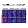 thumbnail image 3 of Homewish 3D Horror Dinosaur Fabric by the Yard 2 Yards for Kid, Neon Blue Lightning Sewing Fabric, Western Animal Fabric for Sewing, Luxury Bedroom Decor, 3 of 6