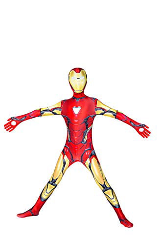 YUNFENG Kids Bodysuit Superhero Costumes Spandex Halloween Cosplay Costumes… 