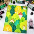 thumbnail image 7 of AUREUO Green Acrylic Paint Set - 8 Colors 0.71 Fl Oz / 21ml Tubes Earth Tone Forest Green Paints for Landscapes Crafts,Gift for Painters, 7 of 7