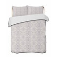 thumbnail image 2 of Quilts Queen Size, Boho Purple Pattern Soft Comforter Bedding Set for Bed, Modern Geometric Southwestern Vintage Lightweight Quilted Bedspread with Pillow Cover(2 Pieces) for All Season, 90x96 Inch, 2 of 6