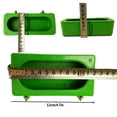 thumbnail image 3 of Methold Cuenco de alimentación para pájaros, bandeja rectangular, jaula para pájaros, cuenco de alimentación de plástico colgante, Suministros de alimentación y agua para mascotas, 3 of 6