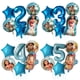 thumbnail image 2 of Globos de princesa Moana, decoración para fiesta de cumpleaños, juego de globos con números de 32 pulgadas, suministros para fiesta de cumpleaños con globos de aluminio de Maui para baby shower de Moa, 2 of 5