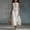 White, variant on Morttic Women's Dragonfly Print Sleeveless Maxi Dress – Tiered Ruffle Hem A-Line Solid Color Summer Casual Long Dress White，S