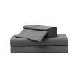 thumbnail image 2 of (2 pack) Serta So Soft 4-Piece Dark Gray Sheet Set, King, 2 of 7