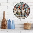 thumbnail image 3 of GZHJMY Cute Gnomes Christmas Wall Clock, PVC Silent Non Ticking 10 Inch Battery Operated Wall Clocks, Easy to Read Clock for Home Kitchen Living Room Bathroom Office Decor, 3 of 6