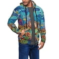 thumbnail image 2 of Naloa Sea World Men’s Hoodies, Zip up Hoodie, Sweatshirts,Hoodies for Men Sizes S-3XL-X-Large, 2 of 5