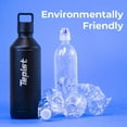 thumbnail image 2 of Tepist ThirtyO 30oz Stainless Steel Vacuum Sealed Water Bottle for Sodastream Machines – Black, 2 of 7