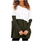 thumbnail image 2 of Pntutb Mujer Casual Empalme Cobertura Bolsillo Blusa Manga Larga Tops Suéter Pntutb Pntutb-4212, 2 of 8