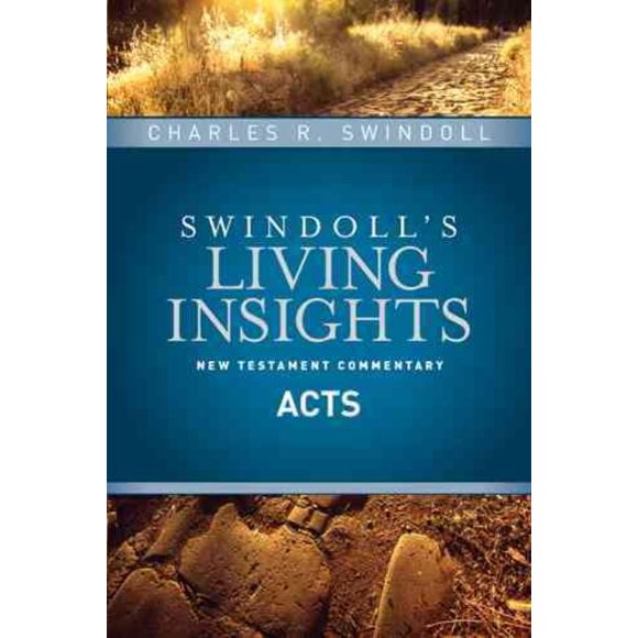 Swindoll's Living Insights Nouveau Testament, Charles R. Swindoll Couverture Rigide