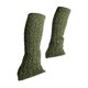 thumbnail image 2 of Calentadores de pierna de patinaje figurado altos calcetines calientes calientes calcetines de calcetines de patinaje de cable para entrenamiento de Verde, 2 of 8