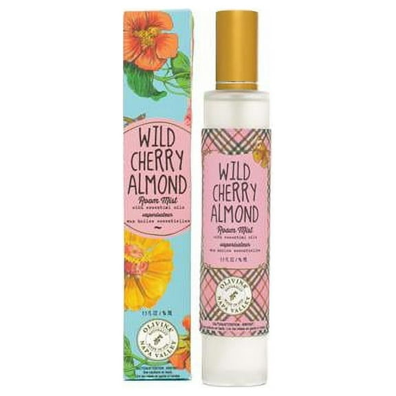 Olivina Wild Cherry Almond Room Mist 3.3oz