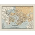 thumbnail image 2 of Chalifour 14x11 Gold Ornate Wood Framed with Double Matting Museum Art Print Titled - St John Canada - Chalifour 1915, 2 of 4