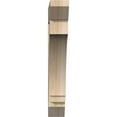 thumbnail image 2 of Ekena Millwork 6"W x 34"D x 40"H Imperial Slat Rough Sawn Bracket, Douglas Fir, 2 of 4