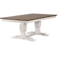 thumbnail image 4 of 7-Pc Rubberwood Dining Set in Cocoa Brown/Cotton White, 4 of 6