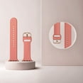 thumbnail image 4 of KOMI Sport Band for Apple Watch Bands 49mm 45mm 44mm 42mm 41mm 40mm 38mm, Soft Silicone Wristband Replacement Strap with Classic Clasp for iWatch Series 9 Ultra SE 8 7 6 5 4 3 2 1 for Women Men, 4 of 6