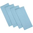 thumbnail image 1 of Premium Microfiber Waffle Weave Kitchen Towels, 16 x 28 Inch Ultra Absorbent and Solid Color Dish Towels, 4 Pack, Lake Blue, 1 of 7