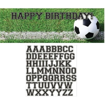 Sports Fanatic Soccer Giant Party Banner