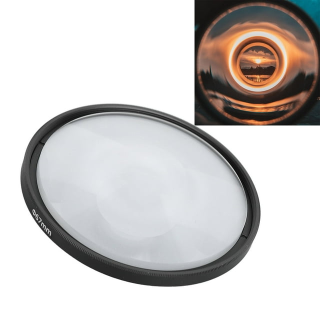 Filtro de Efecto Especial de la Cámara, Filtro de Lente Espiral Resistente Al Aceite Filtro Impermeable 62 mm Video para para