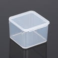 thumbnail image 4 of CIMAXIC 50Pcs Small Clear Plastic Containers Component Storage Box Mini Tool Boxes,1.57"X1.57"X1.1", 4 of 5