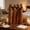 C, variant on 7.09in Resin 2/3/4/5/6 Sisters Figurine, Wood-Look Women Friendship Group Statue for Living Room Shelf and Home Display Decoration