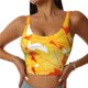 thumbnail image 1 of Fotbe Autumn Maple Leaves Sujetador Deportivo Largo sin Aros para Mujer con Almohadillas y Soporte Medio, Transpirable y Absorbente, Camiseta Tipo Chaleco o Tank Top-Large, 1 of 8