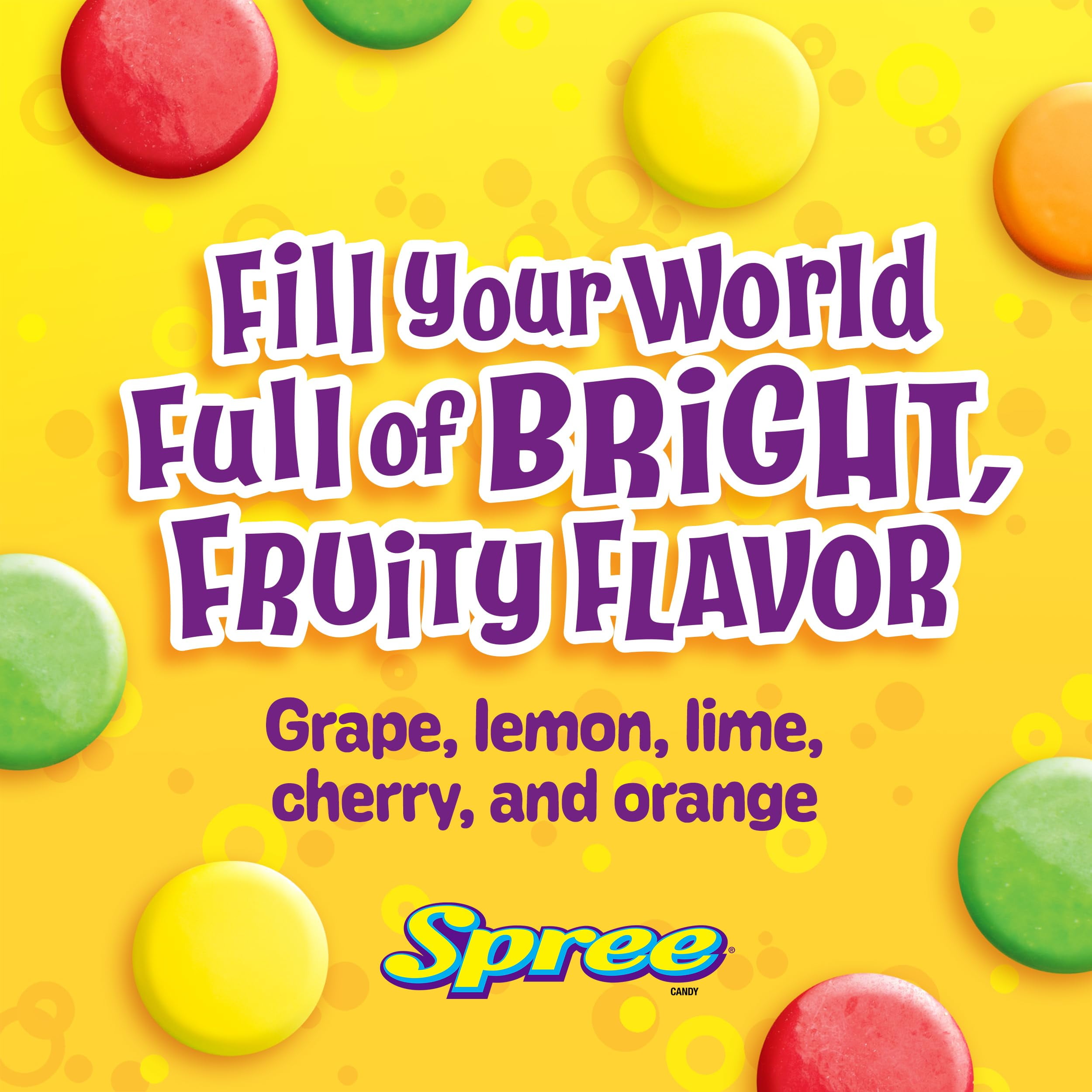 Spree Chewy Candy Bag (Pack of 4)