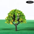 thumbnail image 1 of 20 piezas Mini árbol modelo de paisaje Baoblaze decoración de arquitectura verde árbol micro paisaje, 1 of 7