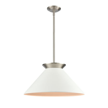 

Elk Home 20-Inch Wide Cavendish Pendant Transitional Brushed Nickel