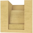 thumbnail image 4 of 4"W x 4"D x 4"H Wide Mediterranean Rough Cedar Woodgrain TimberThane Corbel, Primed Tan, 4 of 6