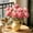 Hot Pink-OT, variant on MMJ Artificial Flowers Ranunculus Stem Faux Peony 8 Colors for Home Wedding Vase Decor 17.44x2.75in