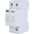 thumbnail image 1 of Dispositivo de protección contra sobretensiones de instalación sencilla, protector contra sobretensiones de buena conductividad eléctrica con carcasa ignífuga de PC duradera, protector contra rayos, 1 of 4