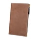 thumbnail image 1 of Porta pasaporte Porta documentos de viaje Estuche de pasaporte de cuero fácil de usar Estuche de viaje Marrón, 1 of 9