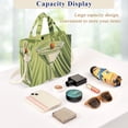 thumbnail image 5 of FORMRS Womens Corduroy Tote Bag Crossbody Shoulder Handbag with Pocket, Light Green Martini, 5 of 7