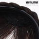 thumbnail image 3 of Pelucas sintéticas de moda, diadema, flequillo frontal, extensiones de cabello para mujeres y niñas (marrón oscuro), 3 of 7