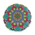 thumbnail image 1 of 17" x 17"Mandala Large Floor Pillow Cover, 1 of 2