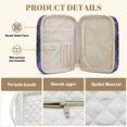 thumbnail image 3 of FOR U DESIGNS Galaxy Horse Print Bible Cover Multifunctional Bible Holder Case Large Quilted Bible Carrier Tote Bag Bible Journaling Supplies Christian Gifts, 3 of 7