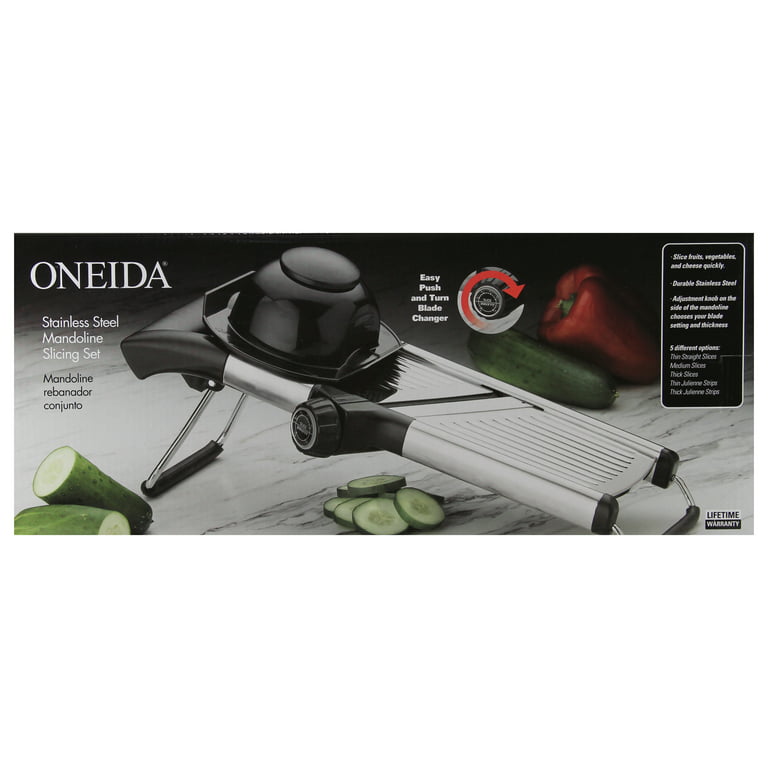 Stainless Steel ONEIDA Mandolin Slicer Slicing Set for sale online