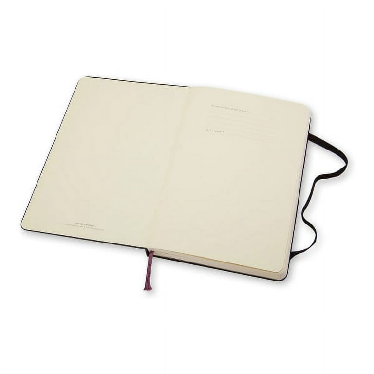 Moleskine Plain Soft Notebook Pocket XL Black - Acheter Moleskine .