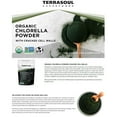 thumbnail image 6 of Terrasoul Superfoods Organic Chlorella Powder (Cracked Cell Walls), 6 oz, 6 of 7