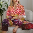 thumbnail image 6 of Sikiie Fireworks Pajamas for Women Set, Womens Pajama Sets, Lounge Sets for Women, 2pjs for Women-Small, 6 of 7
