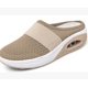 thumbnail image 4 of XIHAHA-zapatos informales con cojín de aumento para mujer, zapatillas de plataforma antideslizantes, zapatillas para caminar al aire libre de malla transpirable, 4 of 5
