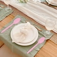 thumbnail image 6 of SLYNSHome 16 Pcs Easter Silverware Party Supplies Plastic Spoon Durable Disposable Utensils and Flatware for Parties Weddings Holidays, 6 of 7