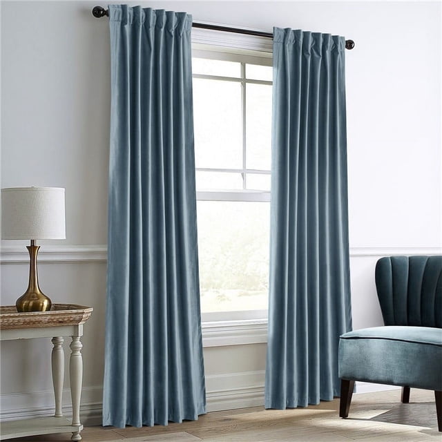 Dutch Velvet Curtains, Solid Color, Heat Insulation Blackout Curtains, Suitable For Living Room, Bedroom