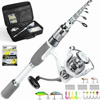 Daiwa Carbon Case Travel Spinning Rod and Reel Combo Kit