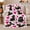 Rolling Dachshund, variant on Playful Dachshund Dogs Hearts Cheerful Cartoon Pattern, Playful Pet Portrait Pattern, Warm Flannel Blanket for Living Room and Bedroom, Dog Lovers Just Because Gift, Pet Lover Home Decor
