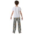thumbnail image 4 of FORMRS Kids Pajama Pants with Pockets Size 6-8Y Boys Lounge Sleep Bottoms, Halloween Dancing Skeleton, 4 of 8