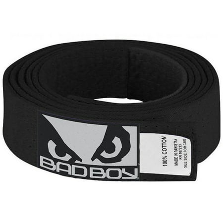 Bad Boy Kid's Jiu-Jitsu Gi Belt - Black (Best Aerobic Shoes For Bad Knees)