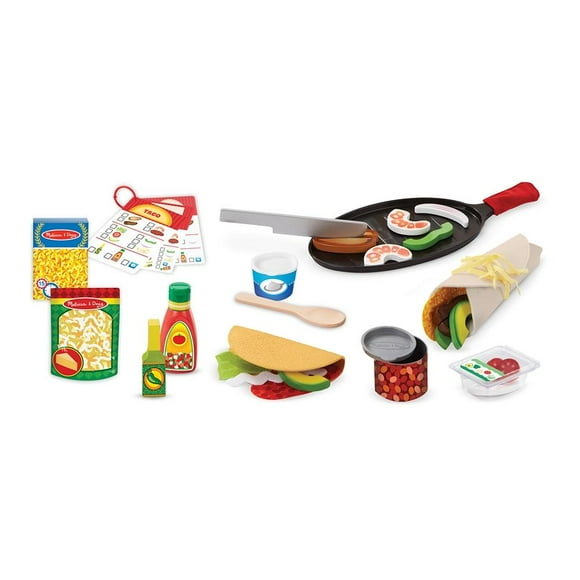 Set de Juego Vamos a Hacer Tacos Melissa & Doug Bandai 43 Piezas