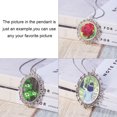 thumbnail image 5 of DIY Pendant Making with Alloy Pendant Cabochon Settings and Glass Cabochons Mixed Color, 5 of 7